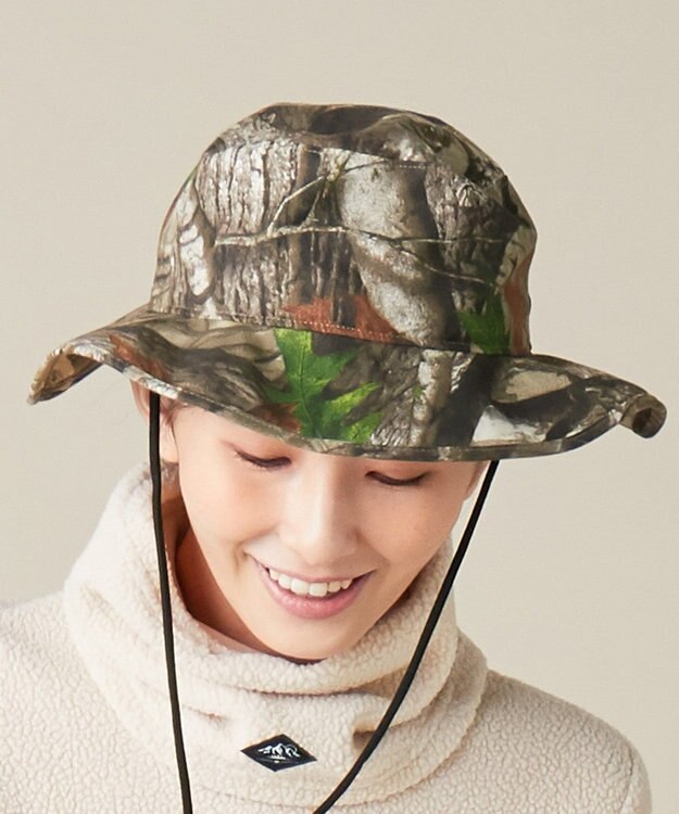 JOSEPH ABBOUD MOUNTAIN ネイチャーカモフラージュ ハット ブラウン系6