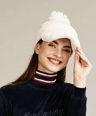 Women 洗える つば付き ニット帽 23区golf ファッション通販 公式通販 オンワード クローゼット Women 洗える つば付き ニット帽 23区golf ファッション通販 公式通販 オンワード クローゼット