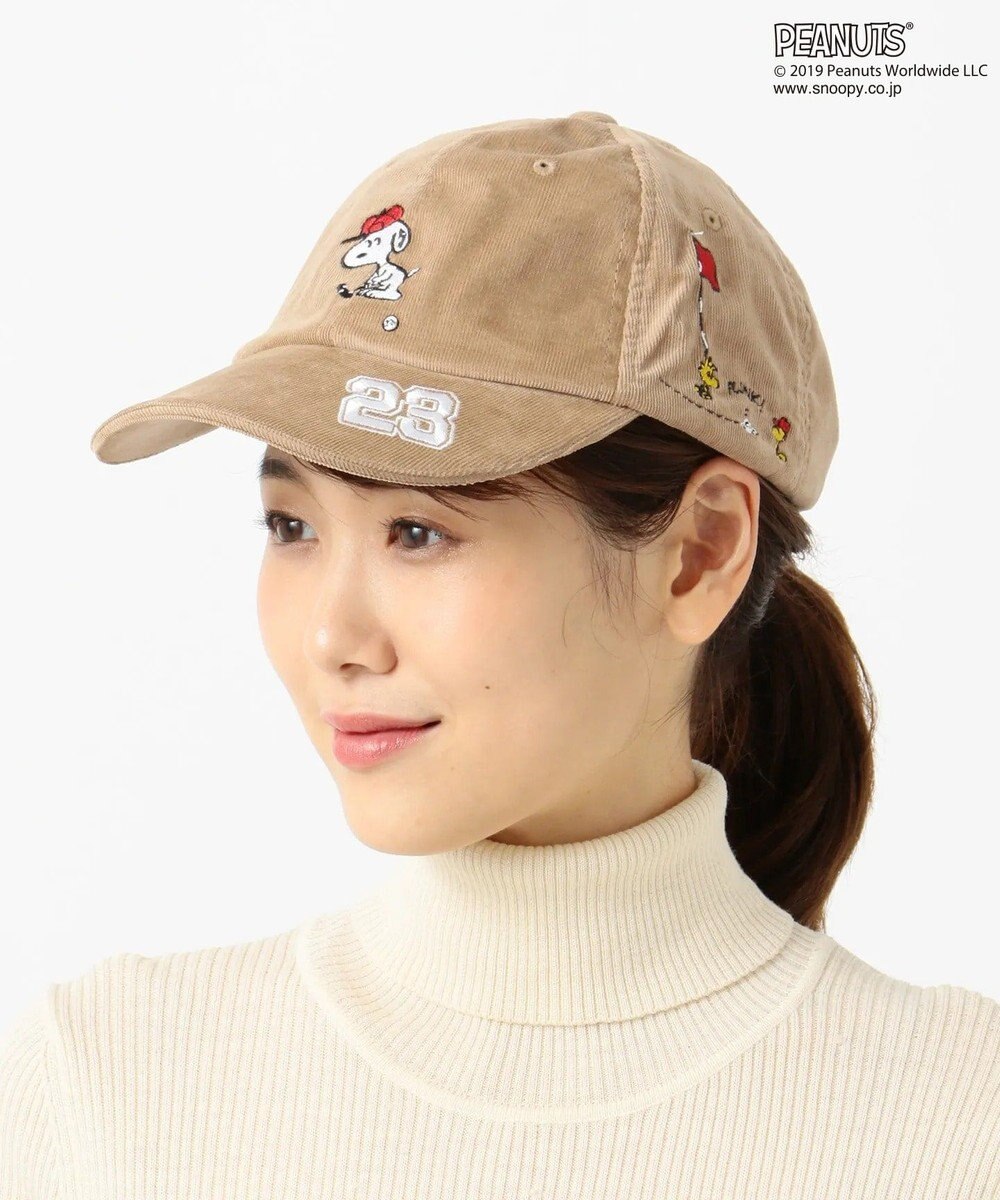 PEANUTS】【WOMEN】スヌーピー キャップ / 23区GOLF | ファッション