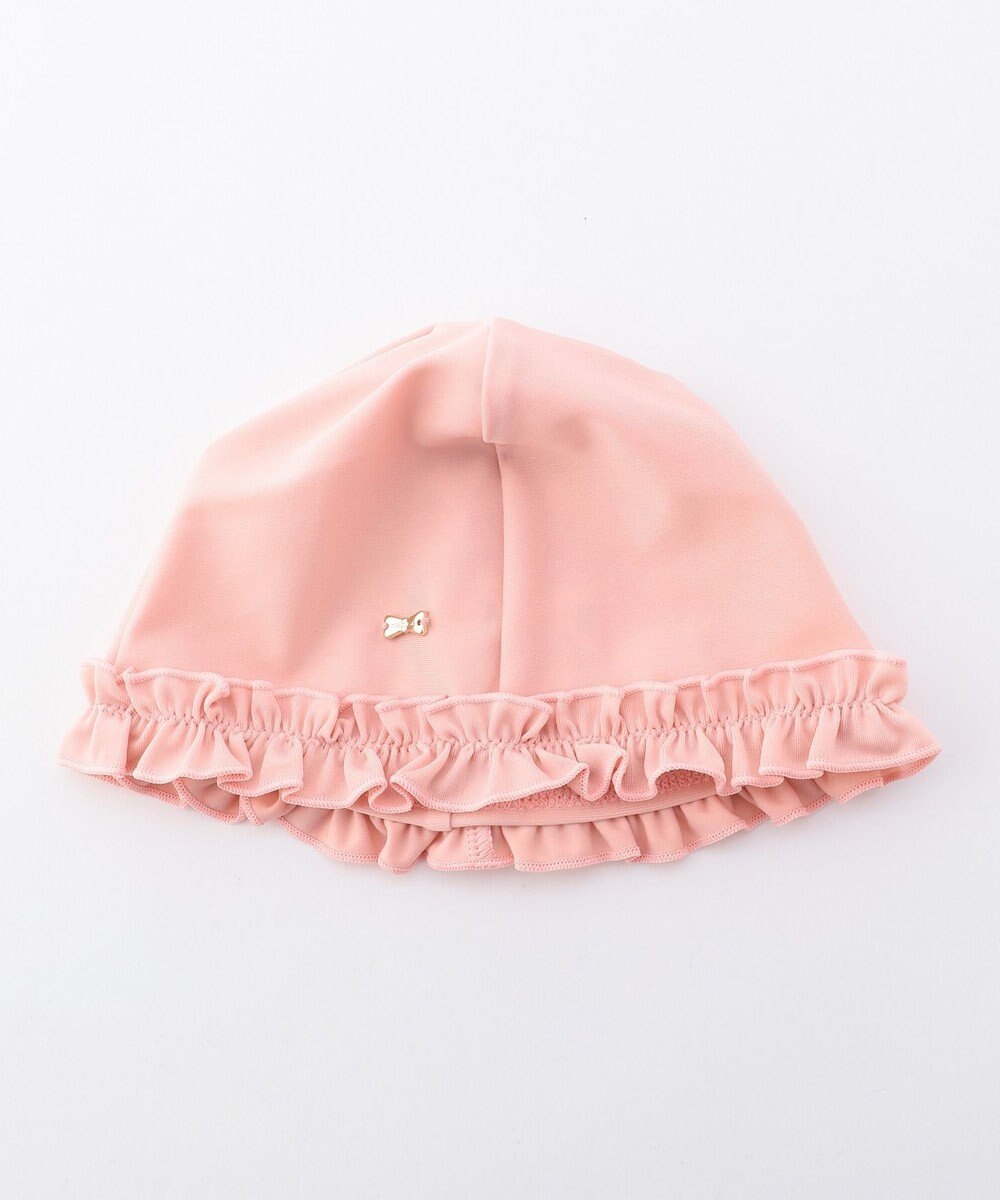 【KIDS雑貨】ジェルバビーチ スイムキャップ, ブラック系3, S