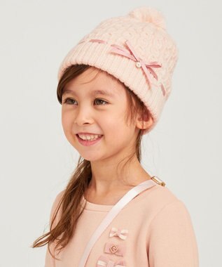 ケーブルリボン ニット帽 Tocca Bambini ファッション通販 公式通販 オンワード クローゼット