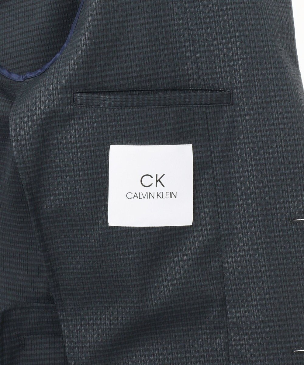 新田真剣佑さん着用 ドットエアサッカー3dエンボス ジャケット ブラック系5 34