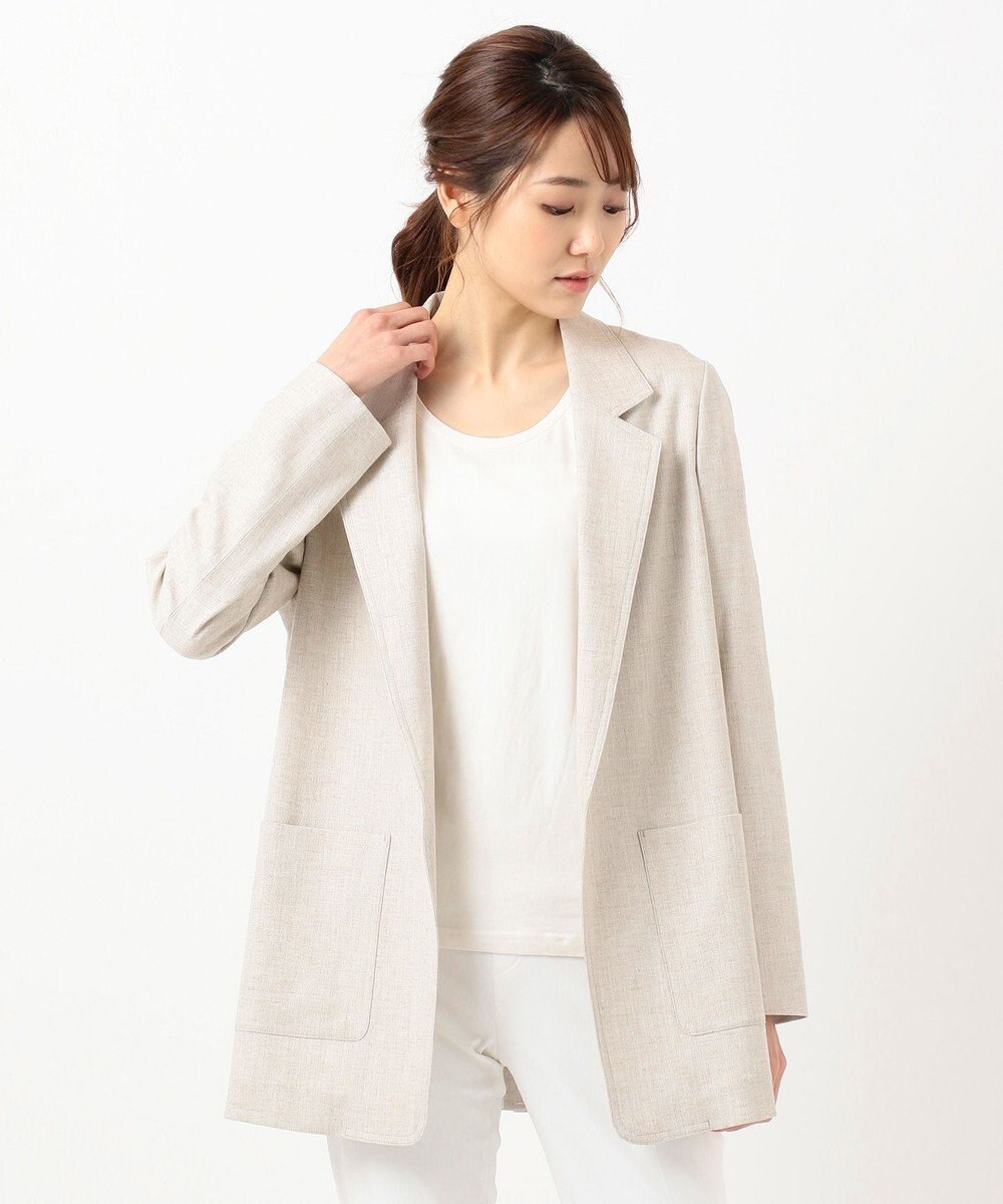 浅見れいなさん着用】Synthetic Linen ジャケット / ICB L 