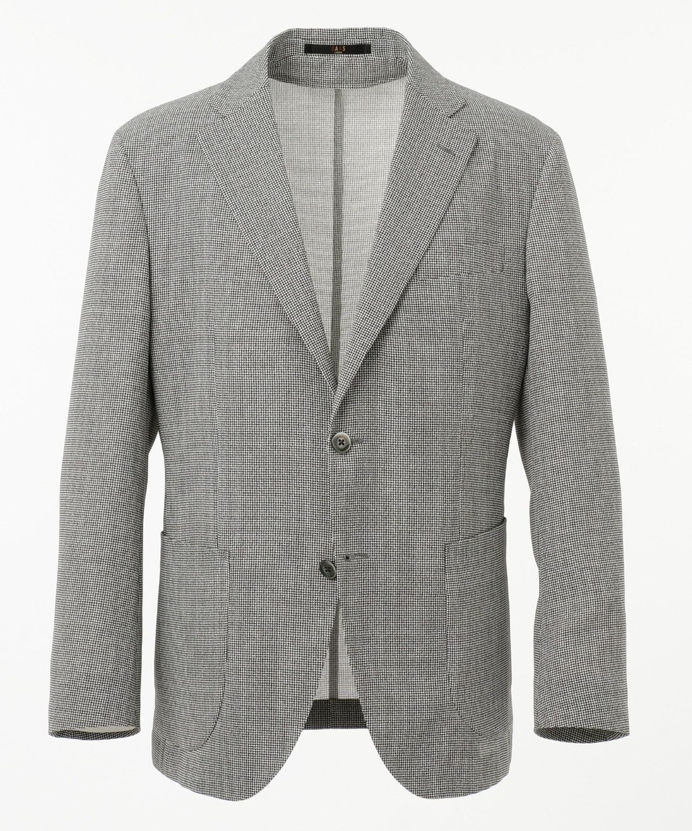 【オンワード】 DAKS>ジャケット/アウター 【セットアップにも】ドライメッシュハウンドツースプリント ジャケット ブラック LL メンズ 【送料無料】