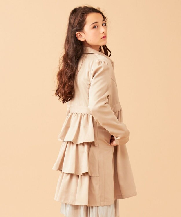 Lサイズ バックフリル トレンチコート Any Fam Kidsファッション通販 公式通販 オンワード クローゼット