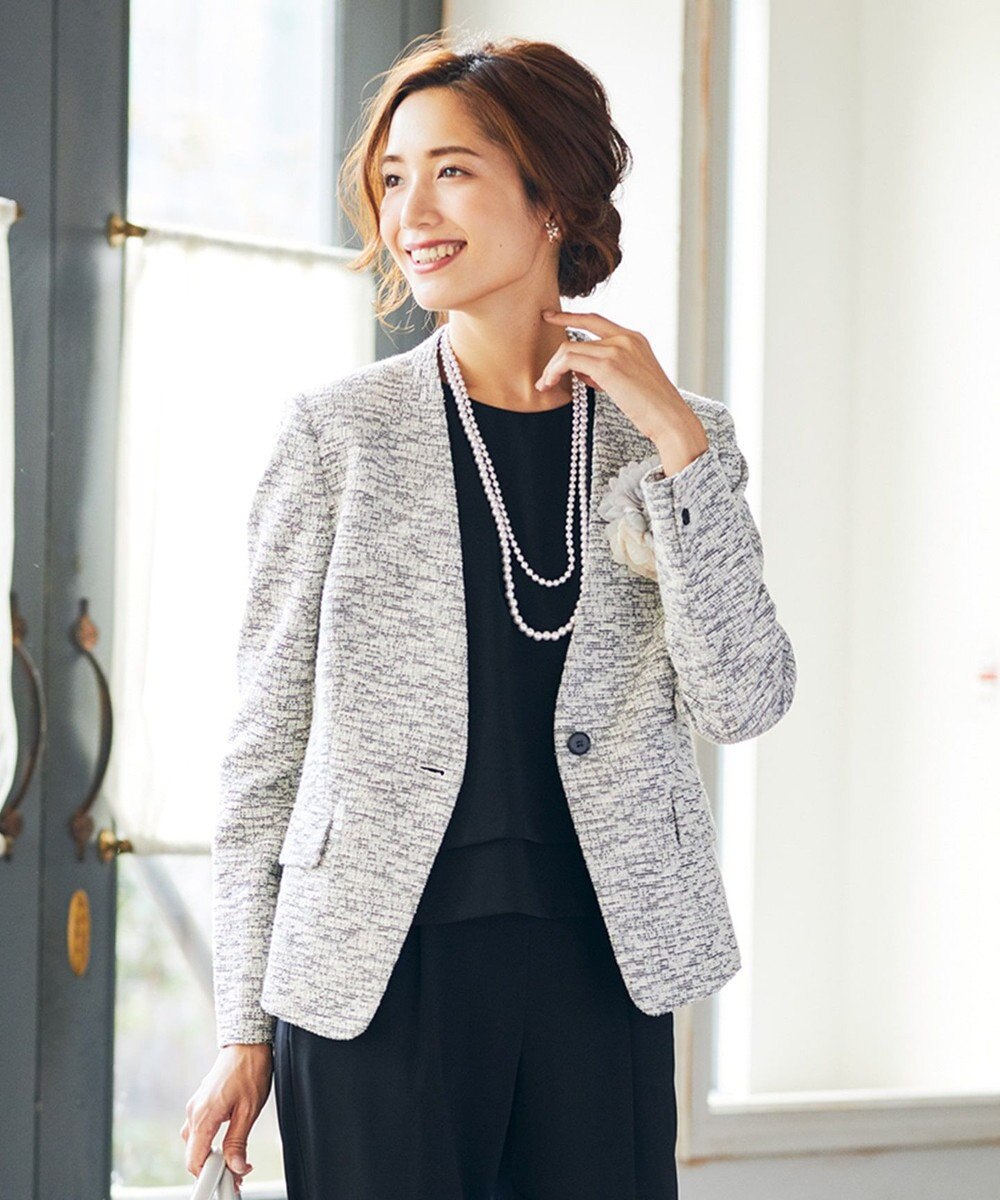 セレモニー グログラン ツイードジャージー ロングジャケット Any Fam ファッション通販 公式通販 オンワード クローゼット セレモニー グログラン ツイードジャージー ロングジャケット Any Fam ファッション通販 公式通販 オンワード クローゼット