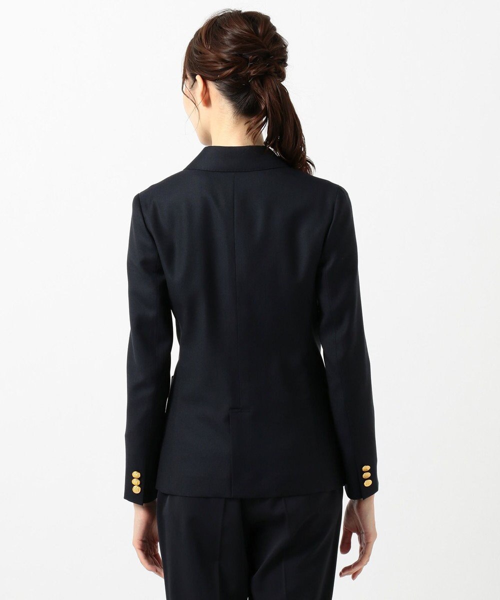 J.PRESS LADIES ウールシルクオックスシングル テーラードジャケット 