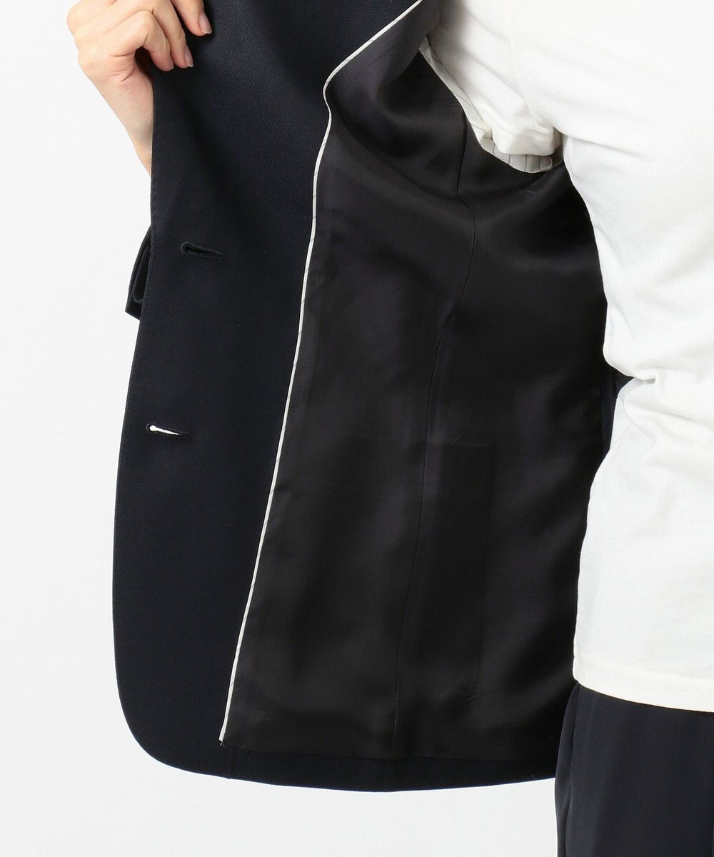 J.PRESS LADIES ウールシルクオックスシングル テーラードジャケット 