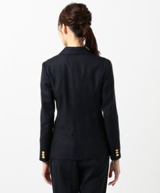 J.PRESS LADIES ウールシルクオックスシングル テーラードジャケット