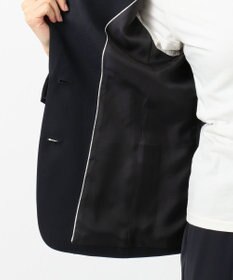 J.PRESS LADIES ウールシルクオックスシングル テーラードジャケット