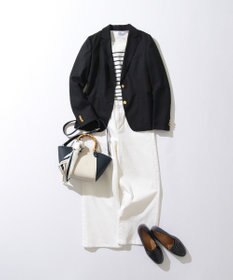 J.PRESS LADIES ウールシルクオックスシングル テーラードジャケット