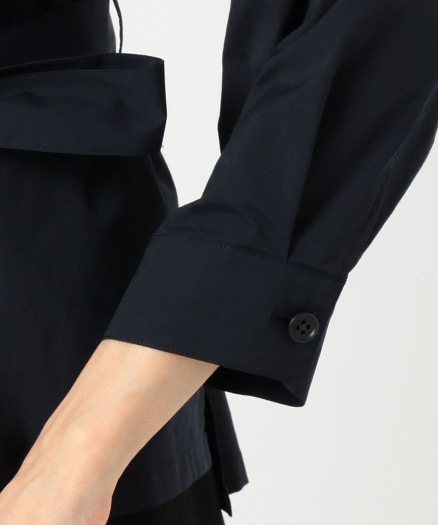 J.PRESS LADIES 【イージーケア】洗えるT／Cソフトタイプライター CPOジャケット ネイビー系