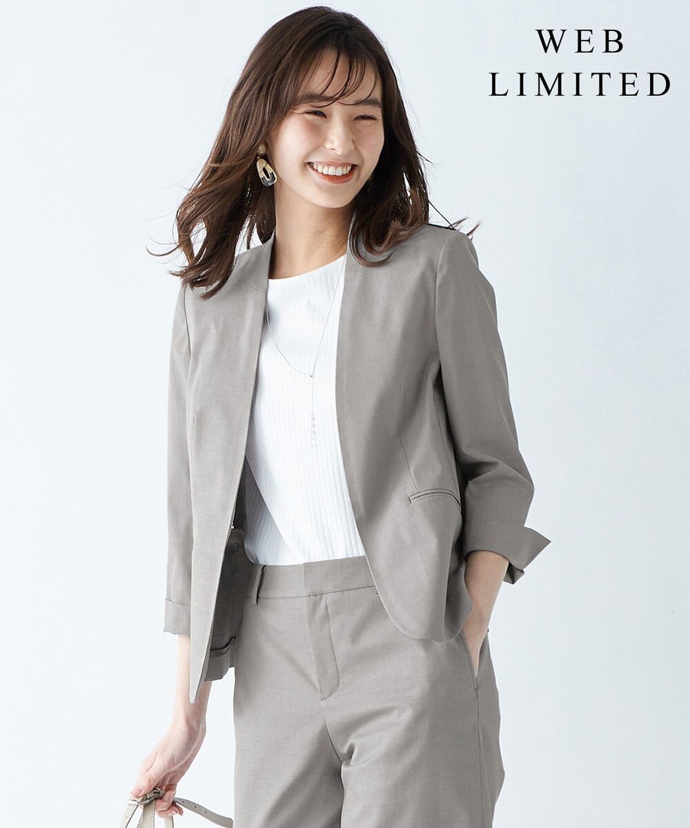 シワになりにくい コットンフィッティーシャーク ノーカラージャケット J Press Ladies ファッション通販 公式通販 オンワード クローゼット シワになりにくい コットンフィッティーシャーク ノーカラージャケット J Press Ladies ファッション通販 公式通販 オンワード クローゼット