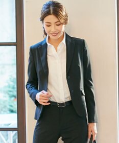 J.PRESS LADIES L 【汚れにくい＆シワになりにくい】テフロンカームスキン ジャケット