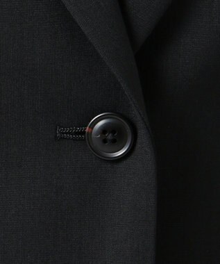 J.PRESS LADIES L 【汚れにくい＆シワになりにくい】テフロンカームスキン ジャケット ブラック系