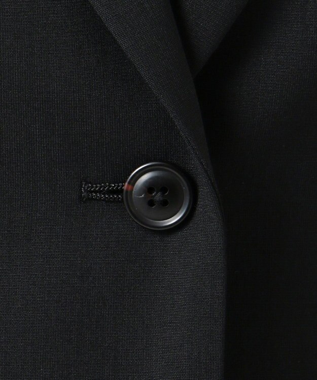 J.PRESS LADIES L 【汚れにくい＆シワになりにくい】テフロンカームスキン ジャケット ブラック系