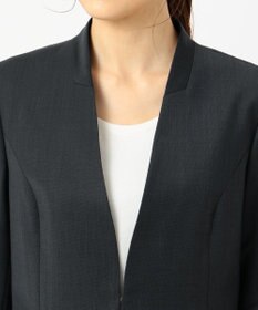 J.PRESS LADIES L 【スーツ】BAHARIYE ノーカラー ジャケット