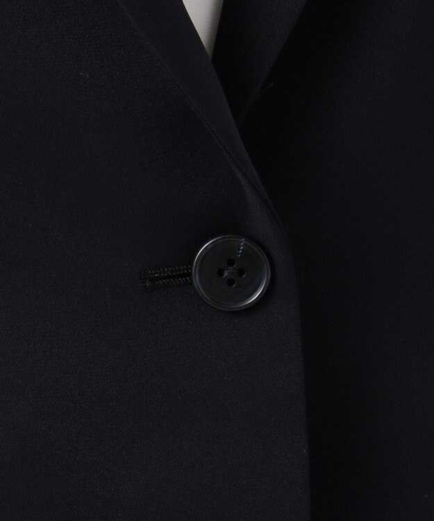 J.PRESS LADIES S 【ニオイ菌抑制】洗えるヴィーナスダブルクロス テーラードジャケット ネイビー系