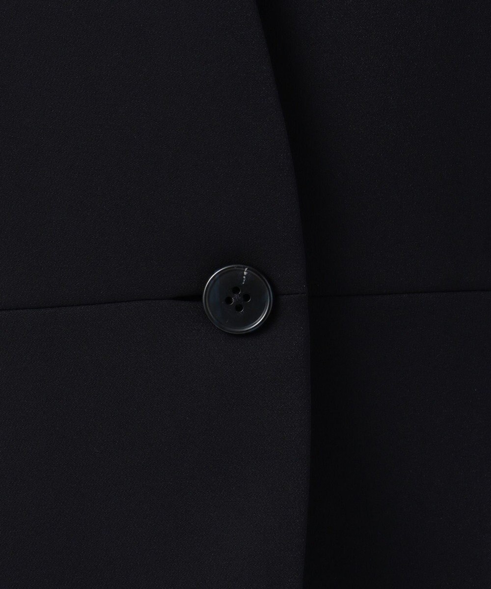 J.PRESS LADIES S 【ニオイ菌抑制】洗えるヴィーナスダブルクロス ノーカラージャケット 