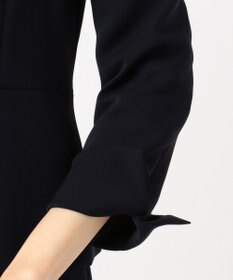 J.PRESS LADIES S 【ニオイ菌抑制】洗えるヴィーナスダブルクロス ノーカラージャケット