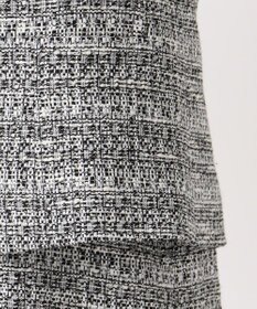 J.PRESS LADIES S 【セットアップ対応】ファンシーツイード ノーカラージャケット