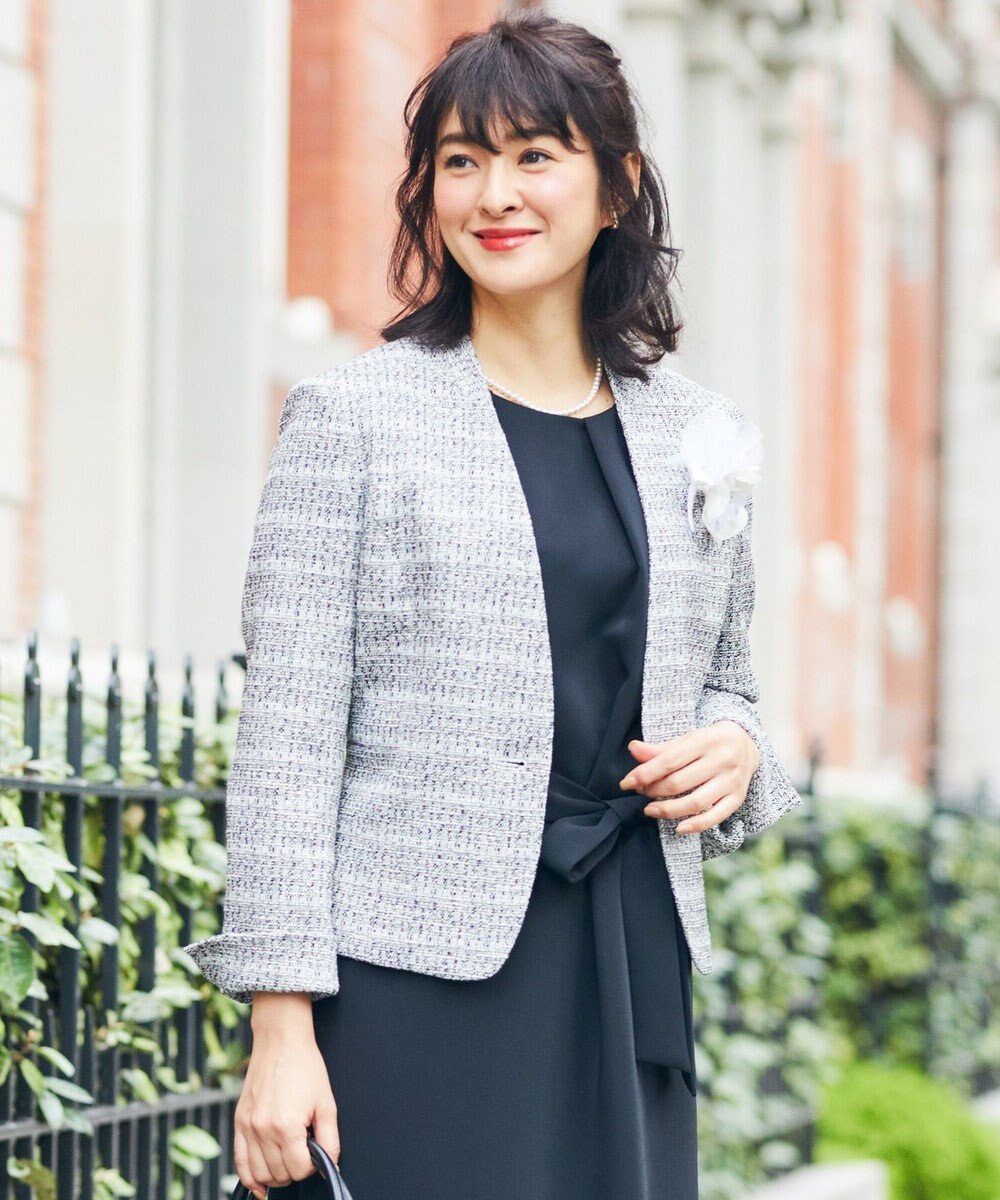 セットアップ対応 ファンシーツイード Vネック ノーカラージャケット J Press Ladies ファッション通販 公式通販 オンワード クローゼット セットアップ対応 ファンシーツイード Vネック ノーカラージャケット J Press Ladies ファッション通販 公式通販 オンワード クローゼット