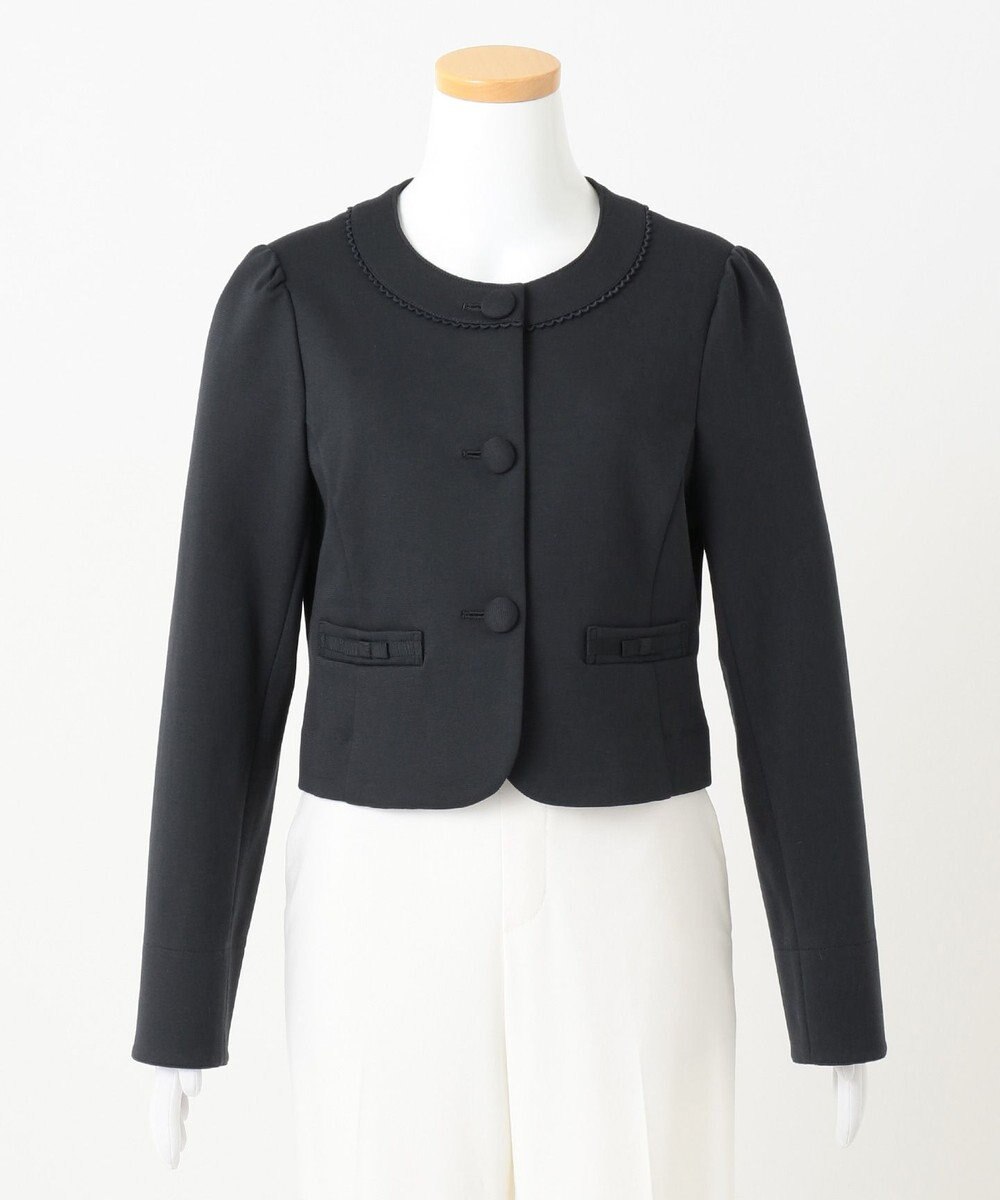 150-170cm】グログラン ノーカラージャケット / 組曲 KIDS  