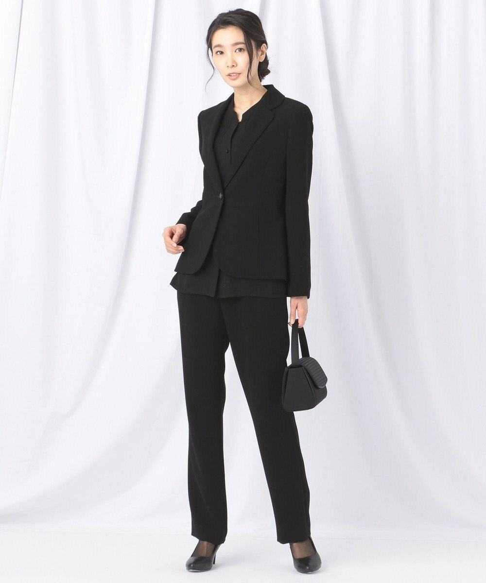 自由区 FORMAL 【ゆったりサイズも】NOIE15平二重 テーラードジャケット 