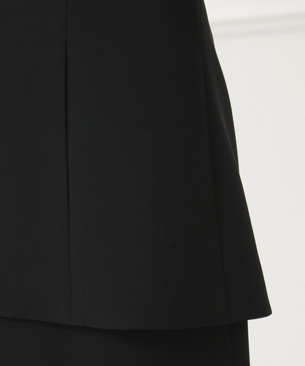 自由区 FORMAL 【ゆったりサイズも】NOIE15平二重 テーラードジャケット ブラック系