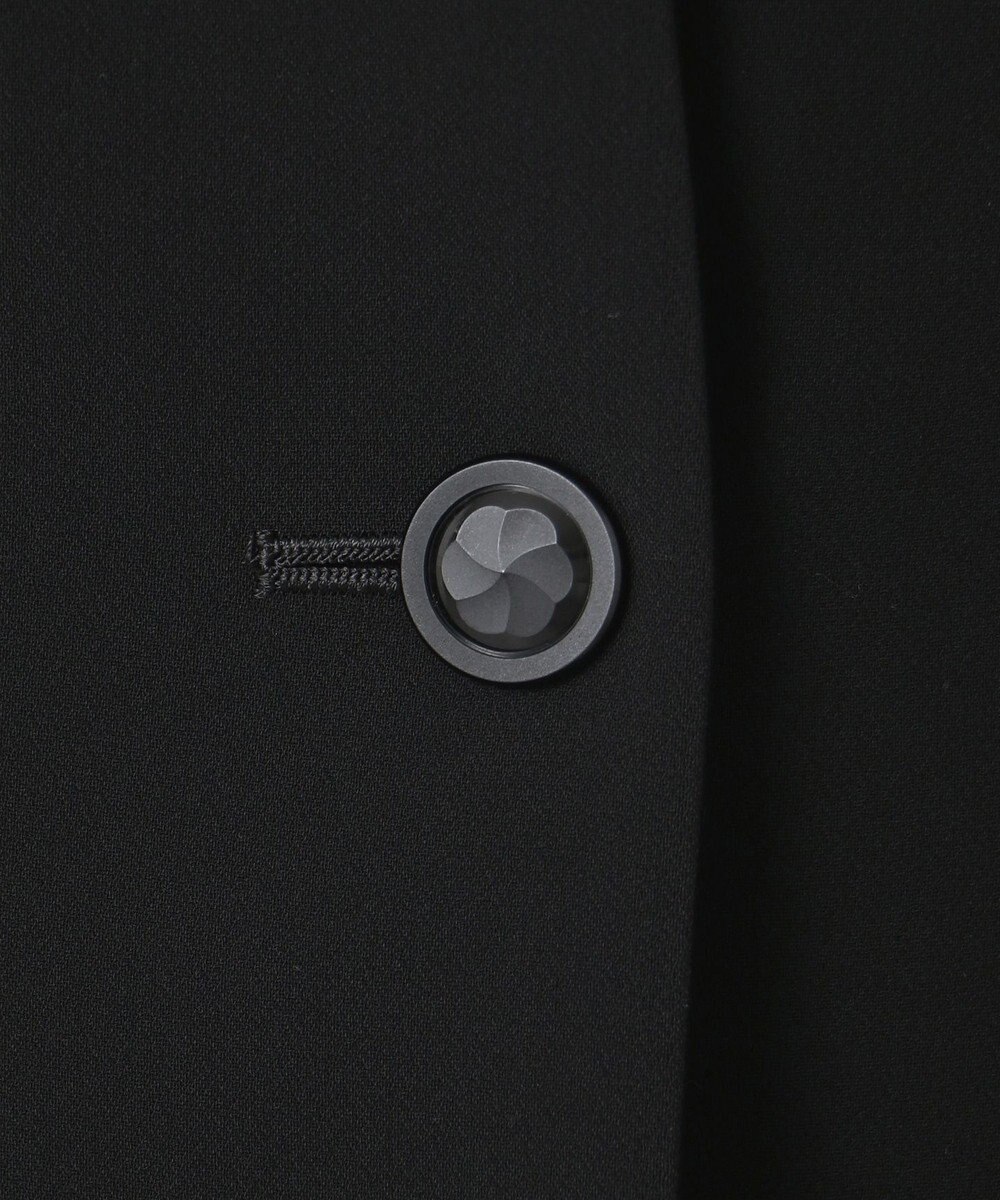 自由区 FORMAL 【ストレッチ素材】NOIE15平二重 ノーカラージャケット 