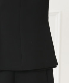 自由区 FORMAL 【ストレッチ素材】NOIE15平二重 ノーカラージャケット