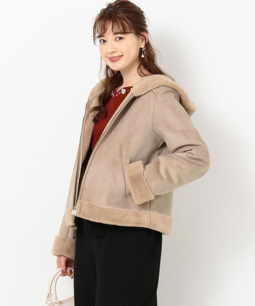 マシュマロタッチフェイクムートン コート Feroux ファッション通販 公式通販 オンワード クローゼット