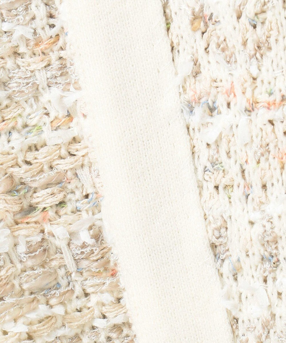 ファンシー ツイード ジャケット 自由区 Lファッション通販 公式通販 オンワード クローゼット