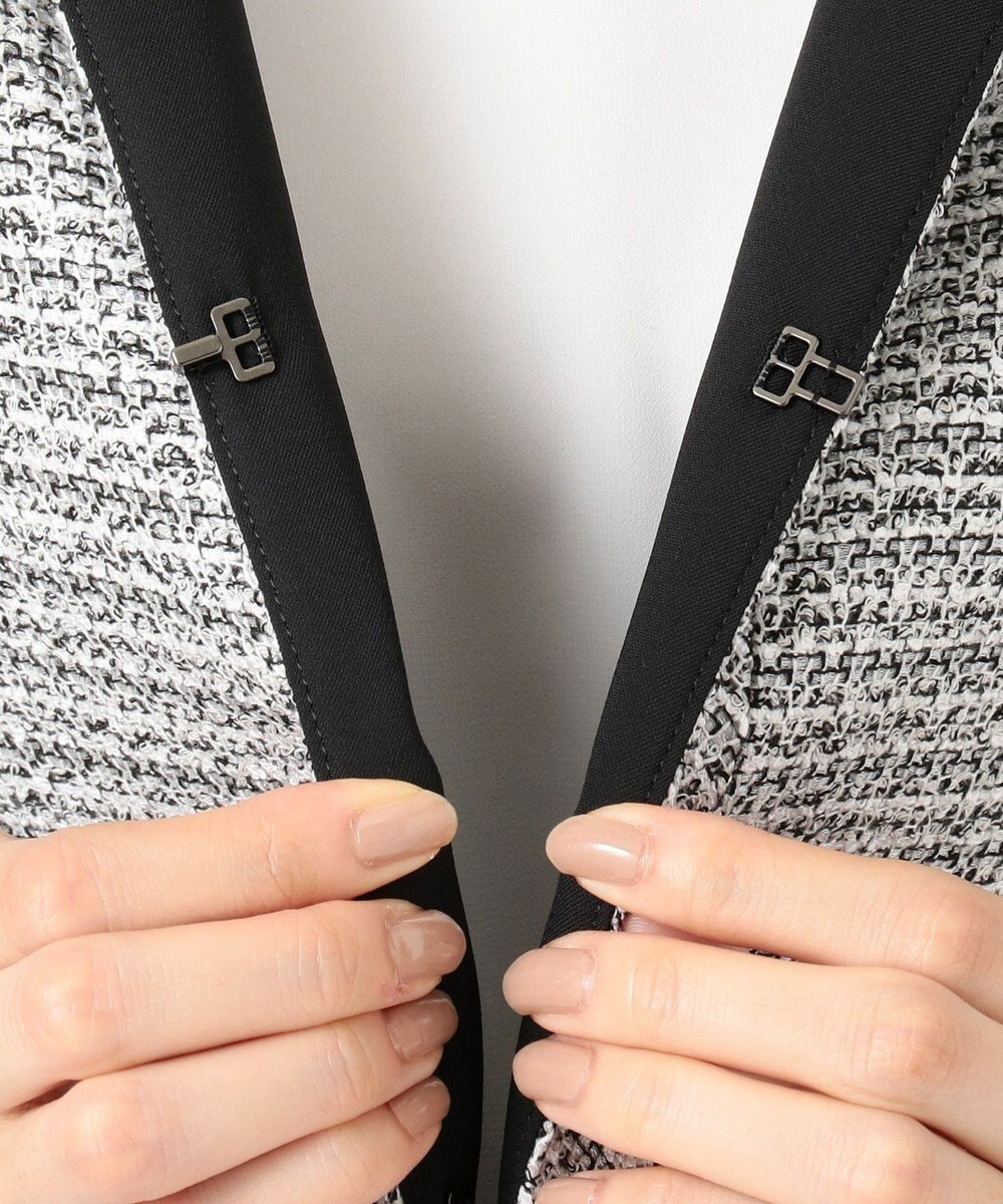 自由区 【Sサイズ有】カラミ ツイード ジャケット 