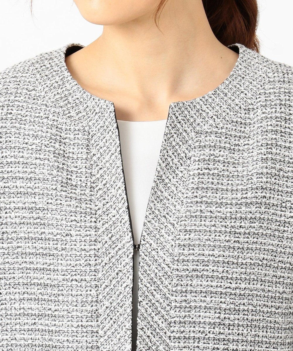 自由区 【Sサイズ有】カラミ ツイード ジャケット 