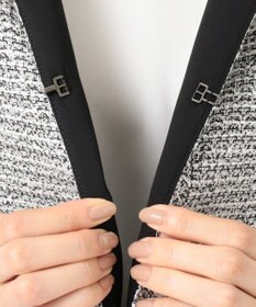 自由区 【Sサイズ有】カラミ ツイード ジャケット