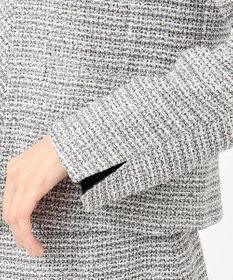 自由区 【Sサイズ有】カラミ ツイード ジャケット