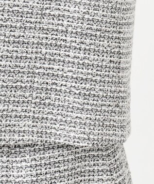 自由区 【Sサイズ有】カラミ ツイード ジャケット ブラック系1