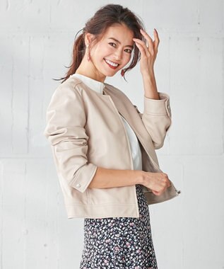 Mi Mollet掲載 シープレザー ジャケット 組曲 ファッション通販 公式通販 オンワード クローゼット Mi Mollet掲載 シープレザー ジャケット 組曲 ファッション通販 公式通販 オンワード クローゼット