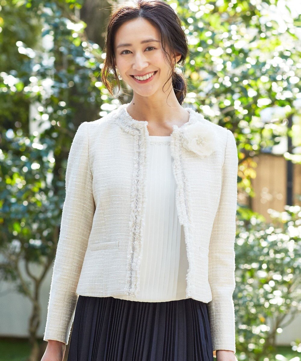 Very3月号掲載 ラメループモールツイードノーカラー ジャケット 組曲 ファッション通販 公式通販 オンワード クローゼット Very3月号掲載 ラメループモールツイードノーカラー ジャケット 組曲 ファッション通販 公式通販 オンワード クローゼット