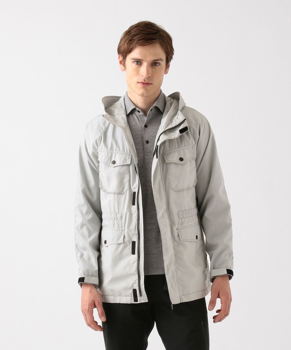 【オンワード】 JOSEPH ABBOUD>ジャケット/アウター 【JOSEPH ABBOUD MOUNTAIN】ライトワッシャー ブルゾン ライトグレー L メンズ 【送料無料】