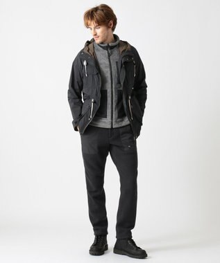 JOSEPH ABBOUD MOUNTAIN ナチュラルワッシャー ブルゾン ブラック系