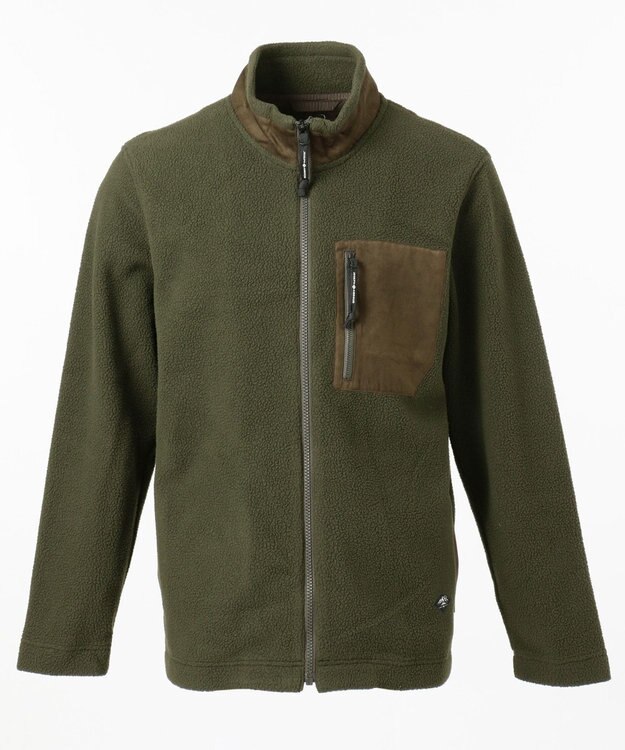 JOSEPH ABBOUD MOUNTAIN ポーラテックフリース ブルゾン アイボリー系