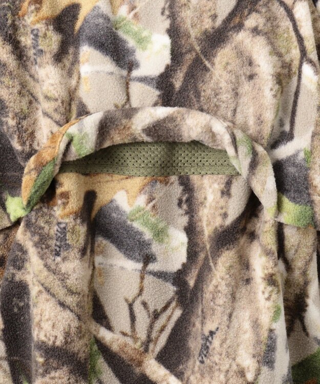 JOSEPH ABBOUD MOUNTAIN カモフラージュフリース ブルゾン ブラウン系6