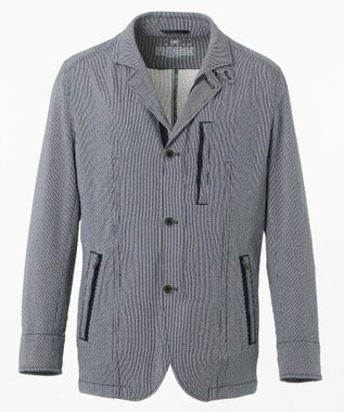 JOSEPH ABBOUD 【レジャースーツ・セットアップ】ライトウェーブ ブルゾン ブルー系1