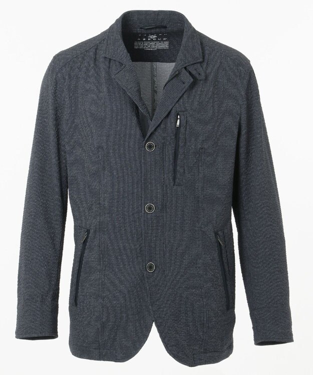 JOSEPH ABBOUD 【レジャースーツ・セットアップ】ライトウェーブ ブルゾン ブルー系1