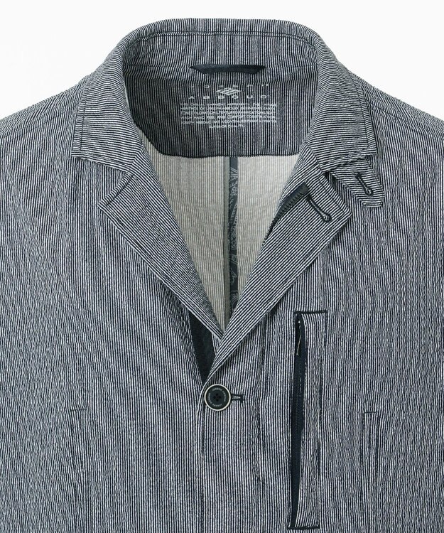 JOSEPH ABBOUD 【レジャースーツ・セットアップ】ライトウェーブ ブルゾン ブルー系1