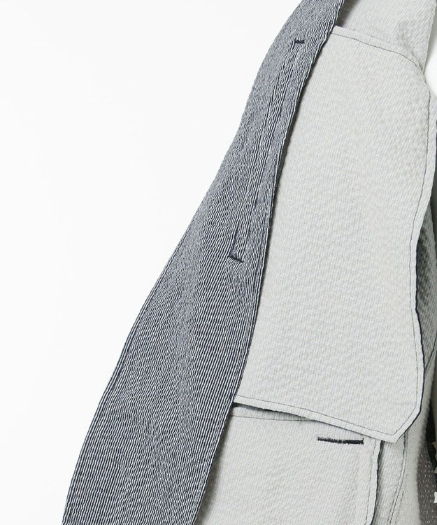 JOSEPH ABBOUD 【レジャースーツ・セットアップ】ライトウェーブ ブルゾン ブルー系1