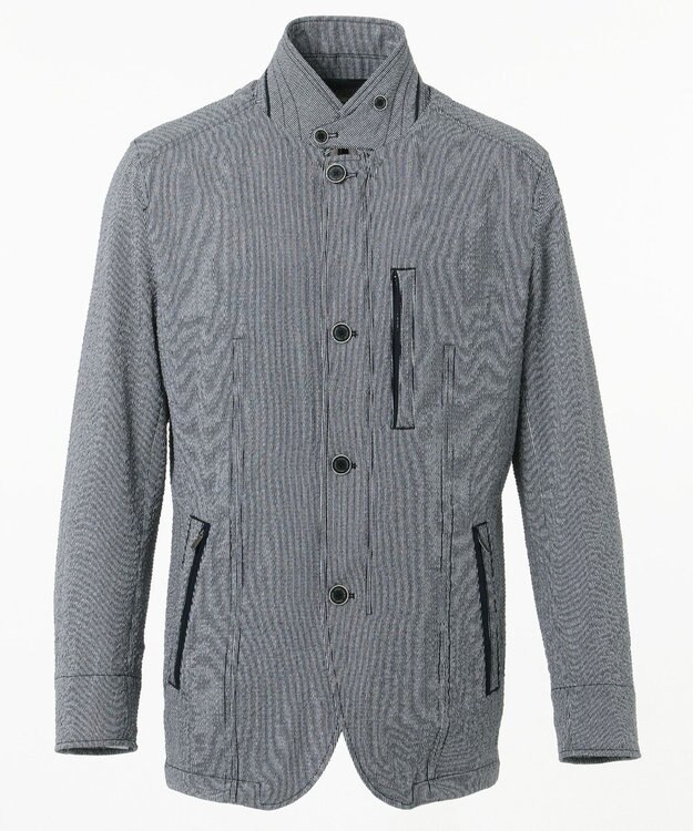 JOSEPH ABBOUD 【レジャースーツ・セットアップ】ライトウェーブ ブルゾン ブルー系1