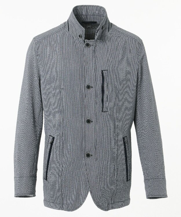 JOSEPH ABBOUD 【レジャースーツ・セットアップ】ライトウェーブ ブルゾン ブルー系1